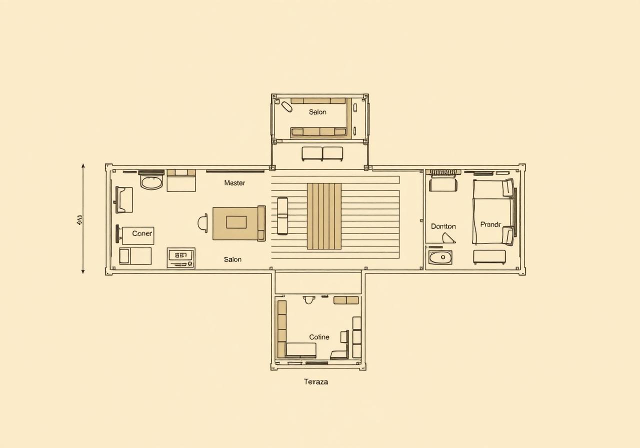 Plano esquemático LH·Trio